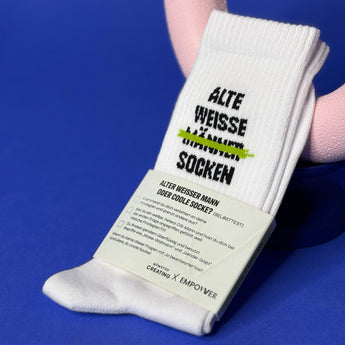 Alte weiße Socken - #1 Drop GRÜN