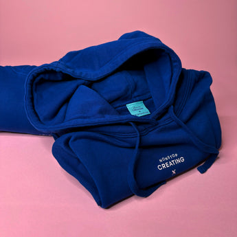 NONSTOP CREATING Unisex Hoodie blau