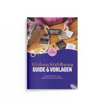 Weihnachtslettering Guide & Vorlagen (E-Book)